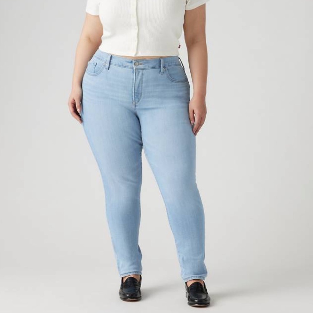 Levi's Blue Skinny Jeans Classic Fit style 311 plus size 20w